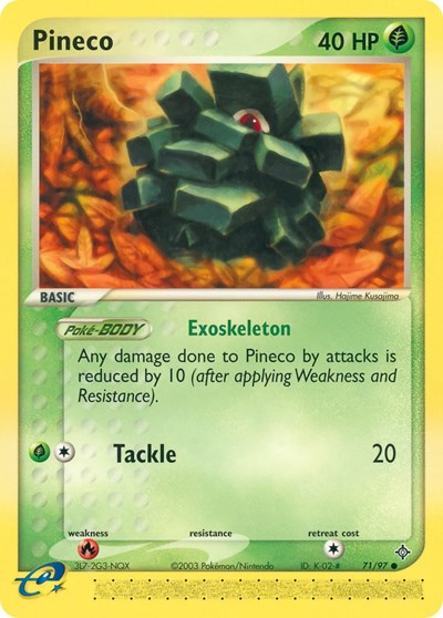 Pineco (Dragon) Light Play