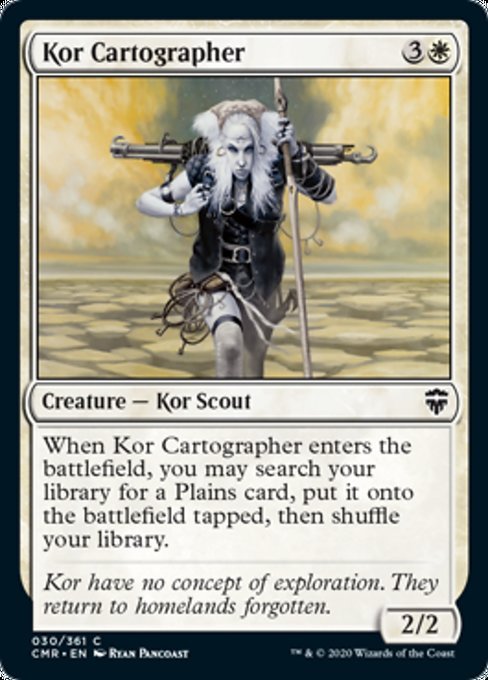 Kor Cartographer (Commander Legends) Near Mint - Nick Nack's Full Frontal Attack