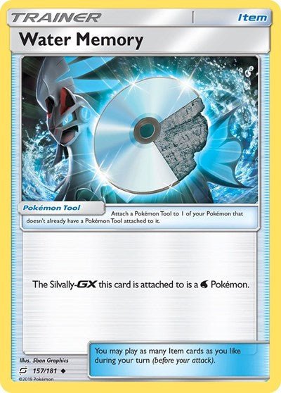 Water Memory (SM - Team Up) Near Mint - Nick Nack's Full Frontal Attack
