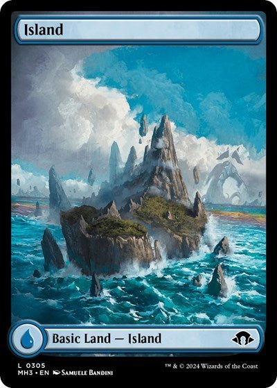 Island (0305) (Modern Horizons 3) Near Mint - Nick Nack's Full Frontal Attack