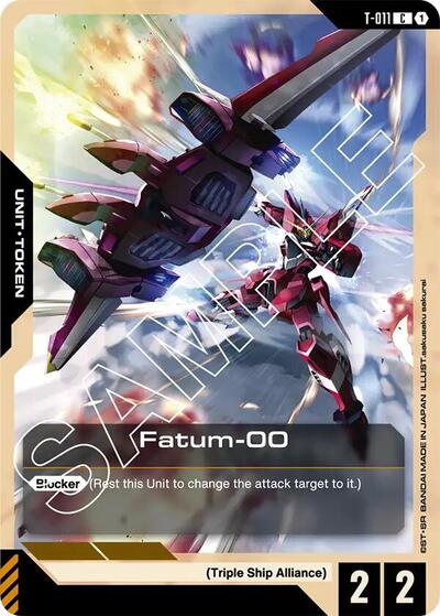 Fatum-00 (T-011) Token (Newtype Rising) Near Mint