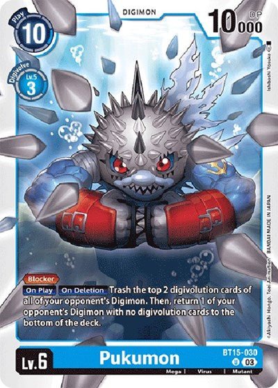 Pukumon (Exceed Apocalypse) Near Mint - Nick Nack's Full Frontal Attack