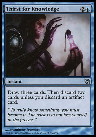 Thirst for Knowledge (Duel Decks: Elspeth vs Tezzeret) Near Mint - Nick Nack's Full Frontal Attack