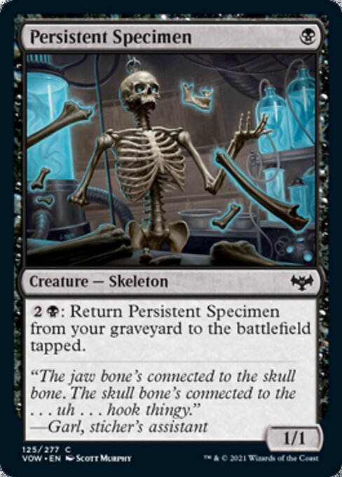 Persistent Specimen (Innistrad: Crimson Vow) Near Mint - Nick Nack's Full Frontal Attack