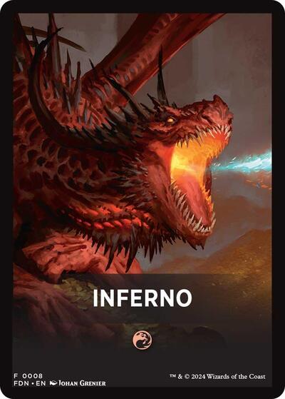 Inferno Theme Card (Foundations) Near Mint