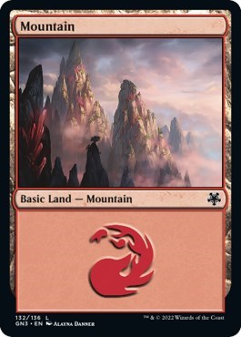 Mountain (132) (Magic Game Night: Free-For-All) Near Mint