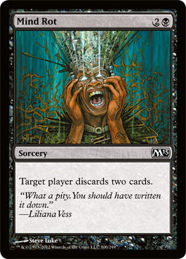 Mind Rot (Magic 2013 Core Set) Light Play