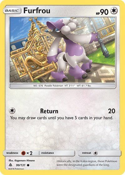 Furfrou (SM - Forbidden Light) Near Mint - Nick Nack's Full Frontal Attack