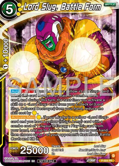 Lord Slug, Battle Form (Tournament Pack Vol.12) (Tournament Promotion Cards) Near Mint - Nick Nack's Full Frontal Attack