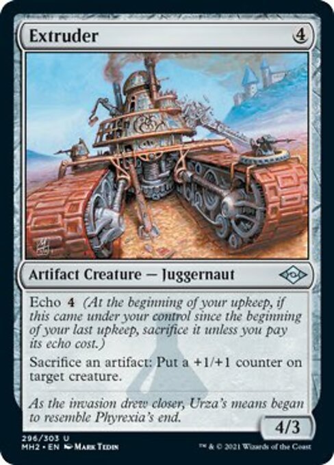 Extruder (Modern Horizons 2) Light Play Foil - Nick Nack's Full Frontal Attack