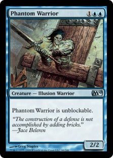 Phantom Warrior (Magic 2010 Core Set) Near Mint - Nick Nack's Full Frontal Attack