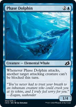 Phase Dolphin (Ikoria: Lair of Behemoths) Near Mint - Nick Nack's Full Frontal Attack