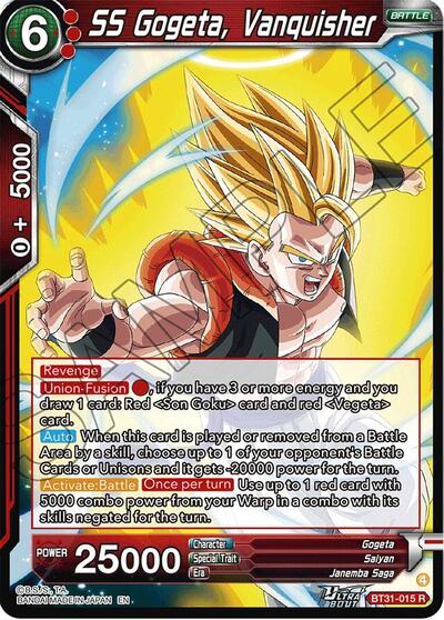 SS Gogeta, Vanquisher (Impact Beyond Dimensions) Near Mint Foil