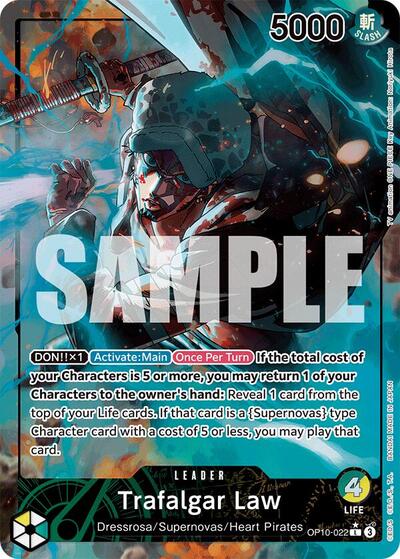 Trafalgar Law (022) (Parallel) (Royal Blood) Near Mint Foil