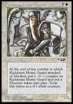 Kjeldoran Home Guard (Alliances) Light Play - Nick Nack's Full Frontal Attack
