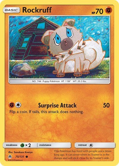 Rockruff (SM - Forbidden Light) Near Mint - Nick Nack's Full Frontal Attack