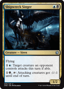 Shipwreck Singer (Conspiracy: Take the Crown) Near Mint - Nick Nack's Full Frontal Attack