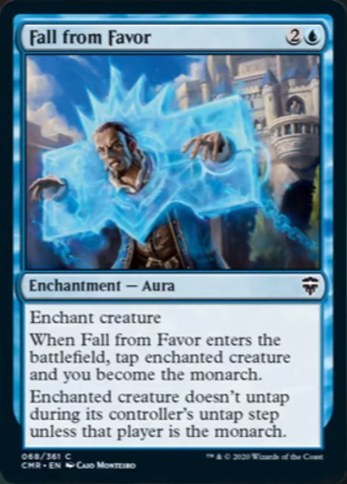 Fall from Favor (Commander Legends) Near Mint - Nick Nack's Full Frontal Attack