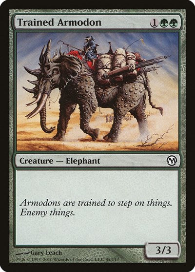 Trained Armodon (Duels of the Planeswalkers) Near Mint