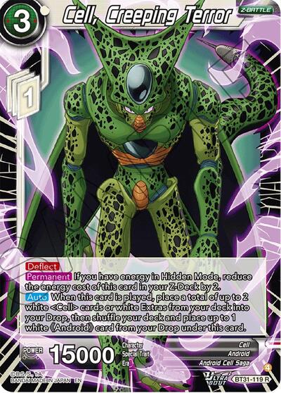 Cell, Creeping Terror (Impact Beyond Dimensions) Near Mint Foil