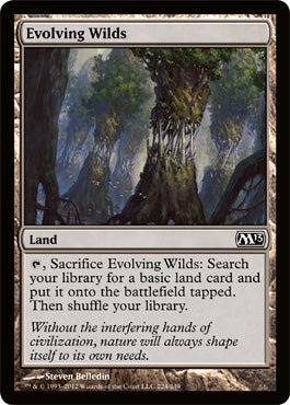 Evolving Wilds (Magic 2013 Core Set) Light Play