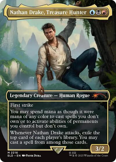 Nathan Drake, Treasure Hunter (Secret Lair) Near Mint