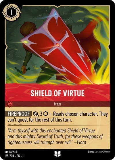 Shield of Virtue (The First Chapter) Near Mint - Nick Nack's Full Frontal Attack