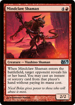 Mindclaw Shaman (Magic 2013 Core Set) Light Play