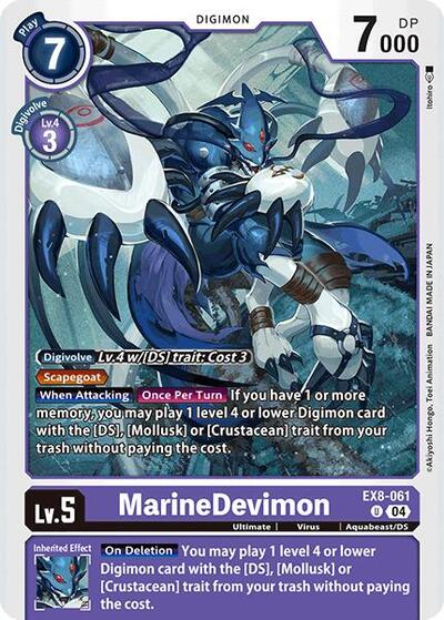 MarineDevimon (Chain of Liberation) Near Mint - Nick Nack's Full Frontal Attack