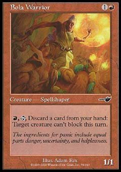 Bola Warrior (Nemesis) Near Mint - Nick Nack's Full Frontal Attack