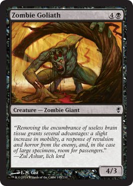 Zombie Goliath (Conspiracy) Near Mint - Nick Nack's Full Frontal Attack