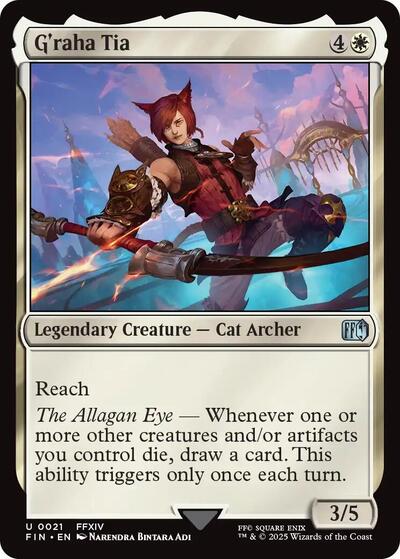 G'raha Tia (Universes Beyond: FINAL FANTASY) Near Mint - Nick Nack's Full Frontal Attack