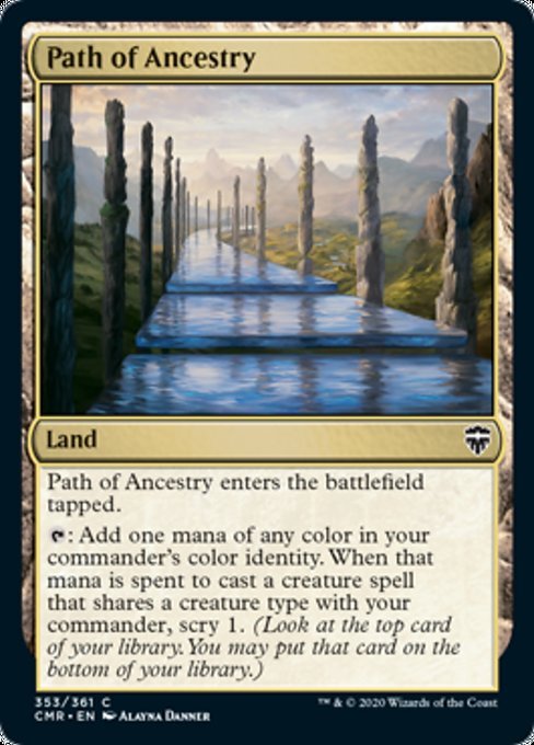 Path of Ancestry (Commander Legends) Near Mint - Nick Nack's Full Frontal Attack