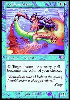 Vodalian Mystic (Apocalypse) Light Play Foil - Nick Nack's Full Frontal Attack
