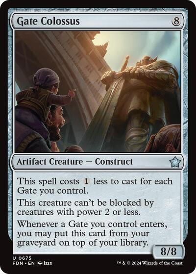 Gate Colossus (Foundations) Near Mint