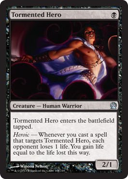Tormented Hero (Theros) Near Mint - Nick Nack's Full Frontal Attack