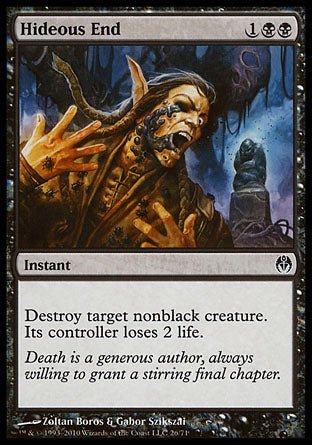 Hideous End (Duel Decks: Phyrexia vs The Coalition) Near Mint - Nick Nack's Full Frontal Attack