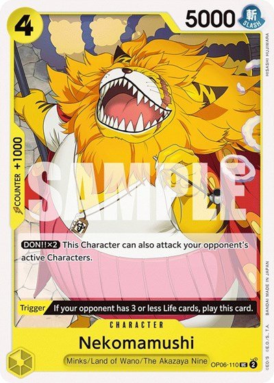 Nekomamushi (Wings of the Captain) Near Mint - Nick Nack's Full Frontal Attack