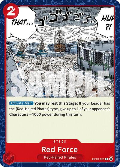 Red Force (Emperors in the New World) Near Mint - Nick Nack's Full Frontal Attack