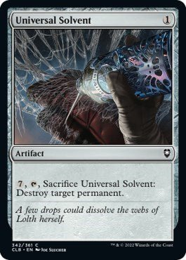 Universal Solvent (Commander Legends: Battle for Baldur's Gate) Near Mint - Nick Nack's Full Frontal Attack