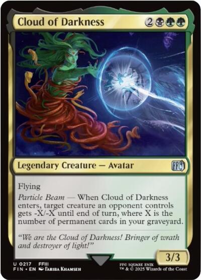Cloud of Darkness (Universes Beyond: FINAL FANTASY) Near Mint - Nick Nack's Full Frontal Attack