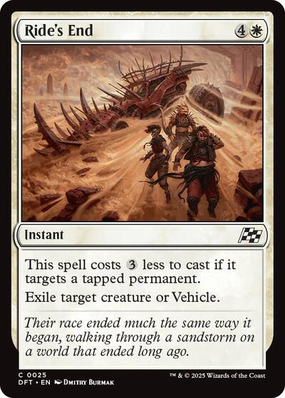Ride's End (Aetherdrift) Near Mint
