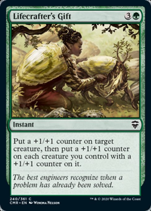 Lifecrafter's Gift (Commander Legends) Near Mint - Nick Nack's Full Frontal Attack