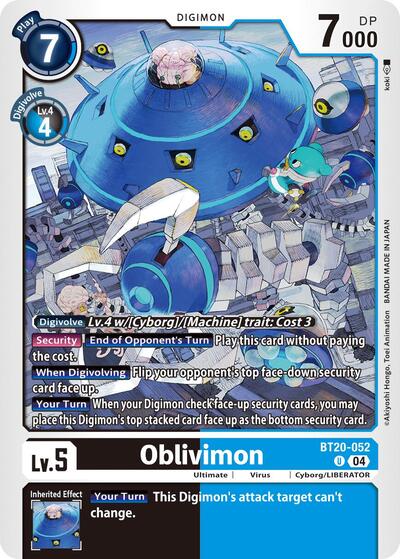 Oblivimon (Release Special Booster 2.5) Medium Play