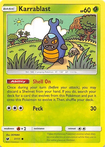 Karrablast (SM - Crimson Invasion) Light Play - Nick Nack's Full Frontal Attack
