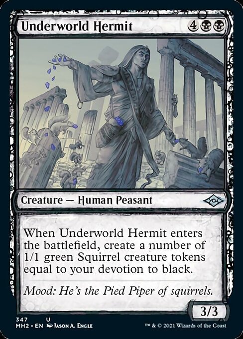 Underworld Hermit (Showcase) (Modern Horizons 2) Near Mint - Nick Nack's Full Frontal Attack