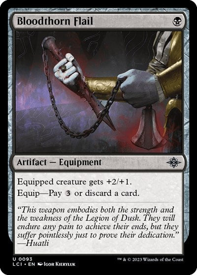 Bloodthorn Flail (The Lost Caverns of Ixalan) Near Mint