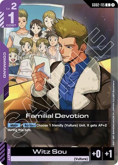 Familial Devotion (Dual Impact) Near Mint - Nick Nack's Full Frontal Attack