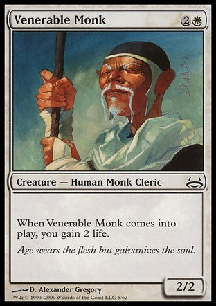 Venerable Monk (Duel Decks: Divine vs Demonic) Near Mint - Nick Nack's Full Frontal Attack
