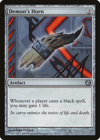 Demon's Horn (Duels of the Planeswalkers) Near Mint